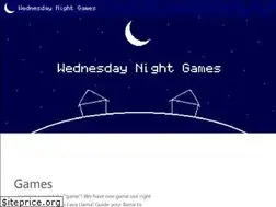 Sites similar to wednesdaynightgames.com