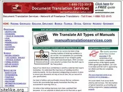 Sites similar to wedodocumenttranslation.com