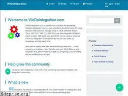 Sites similar to wedointegration.com