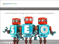 Sites similar to wedoitforyouseo.com