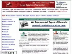 Sites similar to wedolegaltranslation.com