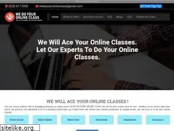 Sites similar to wedoyouronlineclass.com