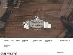 Sites similar to wedrowkizpawlem.pl