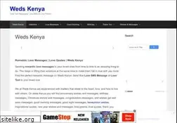 Sites similar to wedskenya.com
