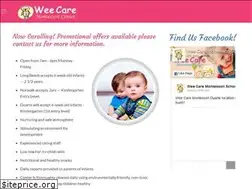 Sites similar to weecaremontessori.com