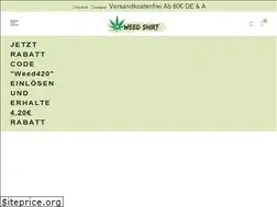 Sites similar to weed-shirt.de