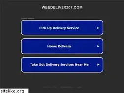 Sites similar to weedeliver207.com