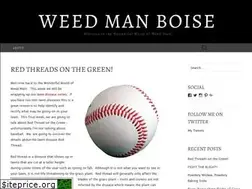 Sites similar to weedmanboise.wordpress.com
