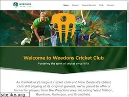 Sites similar to weedonscricket.co.nz