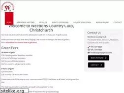 Sites similar to weedonsgolf.co.nz