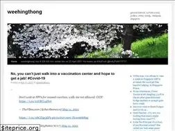 Sites similar to weehingthong.org