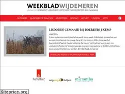 Sites similar to weekbladwijdemeren.nl