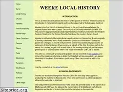 Sites similar to weekehistory.co.uk
