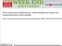 Sites similar to weekend-diffusion.com