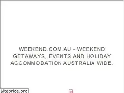Sites similar to weekend.com.au
