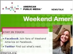 Sites similar to weekendamerica.org