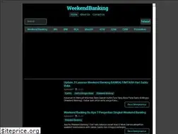 Sites similar to weekendbanking.blogspot.com