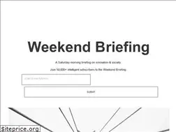 Sites similar to weekendbriefing.com