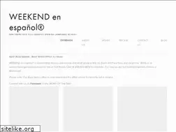 Sites similar to weekendenespanol.com