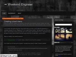 Sites similar to weekendengineer.wordpress.com