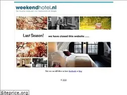 Sites similar to weekendhotel.nl