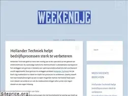 Sites similar to weekendje.com