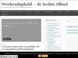 Sites similar to weekendophold.eu
