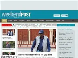 Sites similar to weekendpost.co.bw