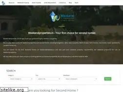 Sites similar to weekendproperties.in