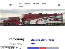 Sites similar to weekendwarriortoyhauler.com