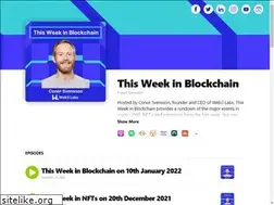 Sites similar to weekinblockchain.com