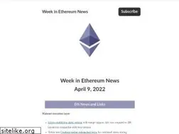 Sites similar to weekinethereumnews.com
