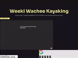 Sites similar to weekiwacheekayaking.com