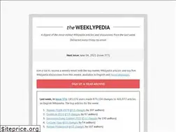 Sites similar to weekly.hatnote.com