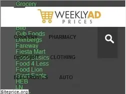 Sites similar to weeklyadprices.com