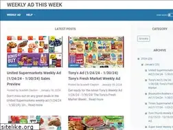 Sites similar to weeklyadthisweek.com