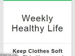 Sites similar to weeklyhealthylife.com