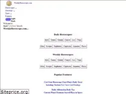 Sites similar to weeklyhoroscope.com