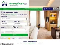 Sites similar to weeklyhotels.com