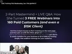 Sites similar to weeklymarketingwebinars.org