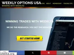 Sites similar to weeklyoptionsusa.com