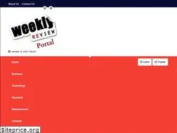 Sites similar to weeklyreviewportal.com
