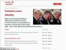 Sites similar to weeklyworker.co.uk