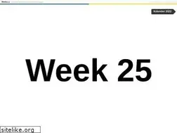 Sites similar to weeknr.nl