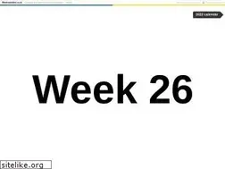 Sites similar to weeknumber.co.uk