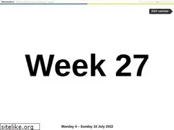 Sites similar to weeknumber.ie