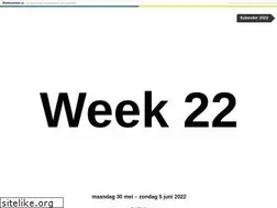 Sites similar to weeknummer.be