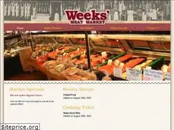 Sites similar to weeksmeatmarket.com