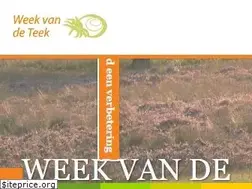 Sites similar to weekvandeteek.nl