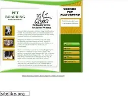 Sites similar to weeniespetplayground.com